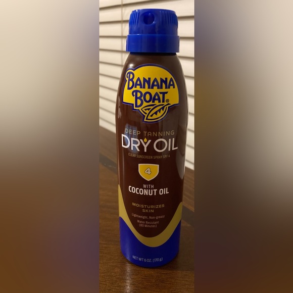 Banana Boat Skincare Nwt Banana Boat Deep Tanning Dry Oil 6 Oz
